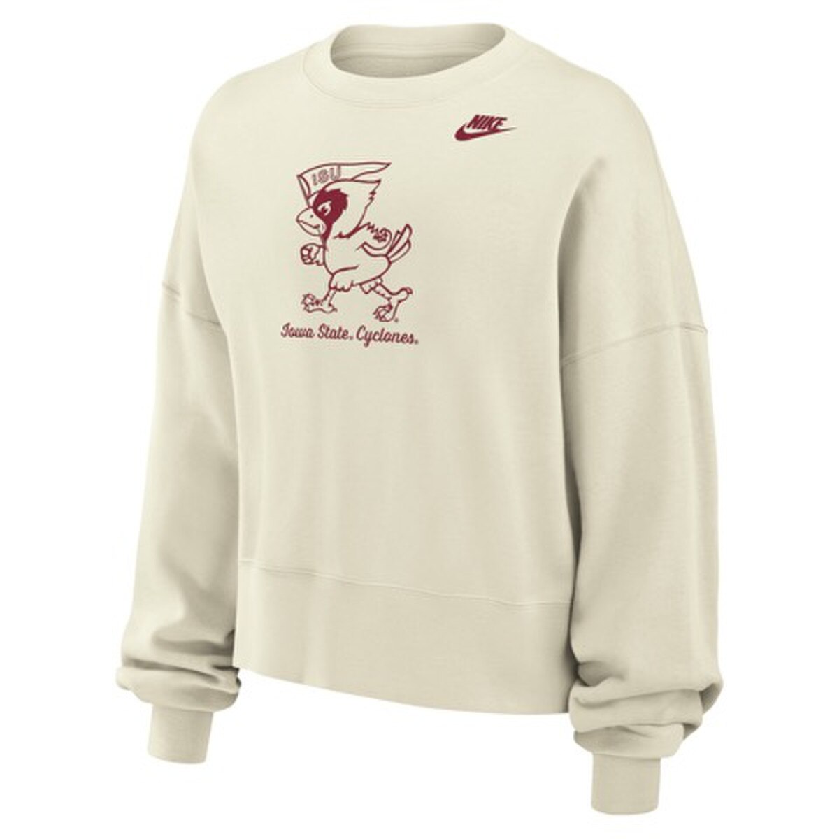 Nike® Women's Pennant Cy Cream Crewneck